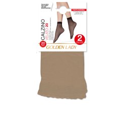 Golden Lady 5LGD Femelle Chaussettes remontant jusqu'aux genoux Marron 2 paire(s)