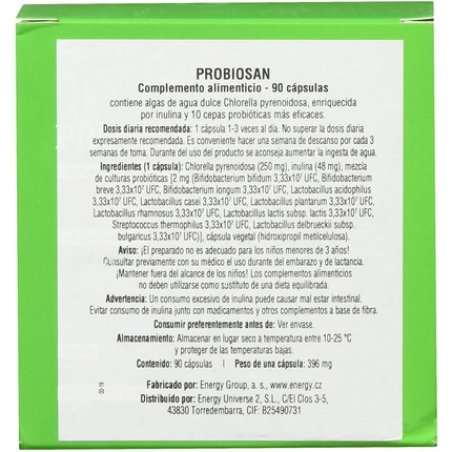 Energy Probiosan 90cap, Black, Standard