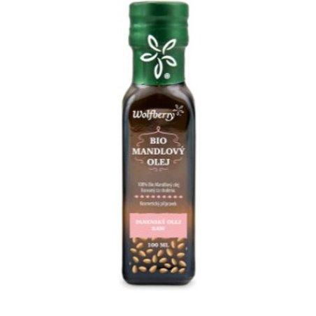 Wolfberry Organic Sweet Almond Oil - 100 Ml