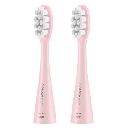 Niceboy SONICSOFTPINK tête de brosses 2 pièce(s) Rose