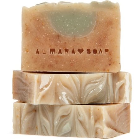 Almara Natural Lemon Tea Tree Solid Soap for Oily and Problematic Skin - 90 g