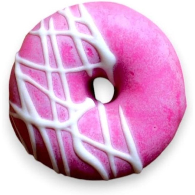 Almara Soap Donuts Sweet Berries Handmade Soap 80g