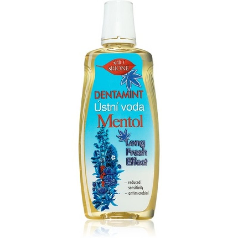 Bione Cosmetics Dentamint Menthol Mouthwash 500 ml