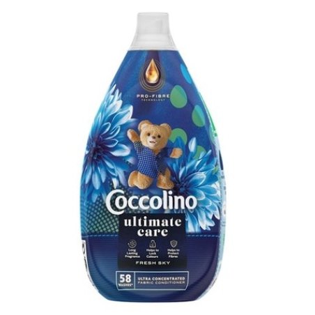 Coccolino Ultimate Care Fresh Sky Fabric Softener 870 Ml