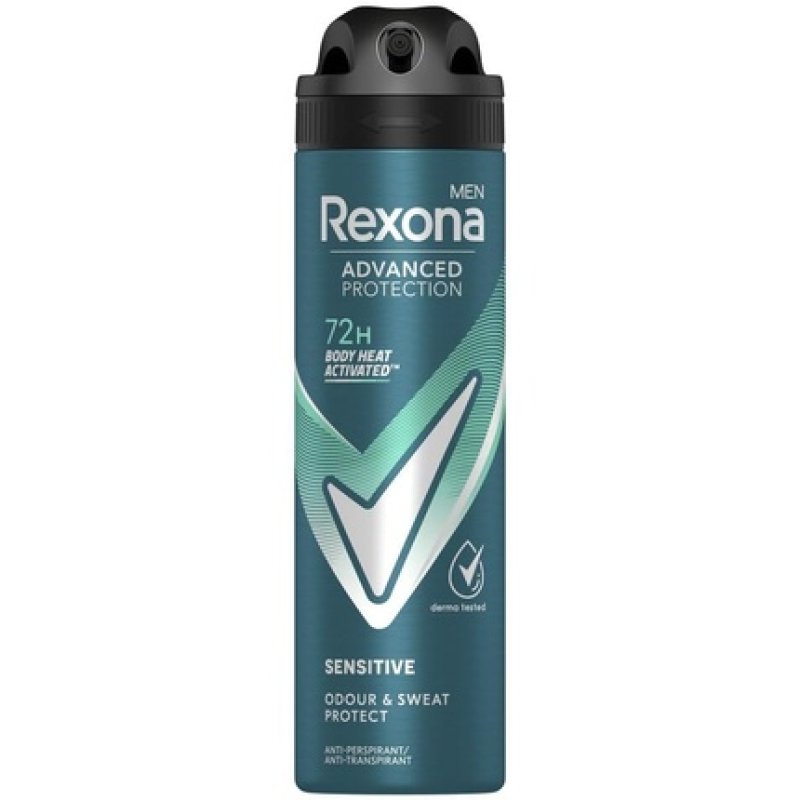 Rexona Men Deodorant Spray Advanced Protection Sensitive 150ml