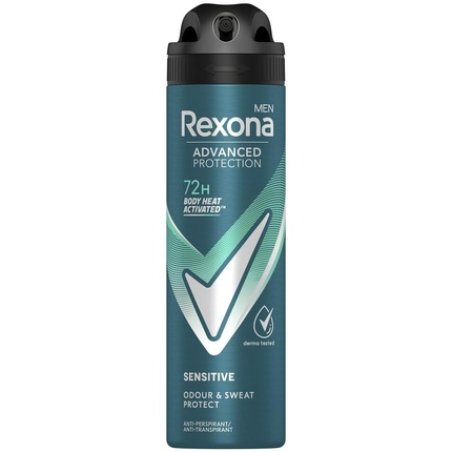 Rexona Men Deodorant Spray Advanced Protection Sensitive 150ml