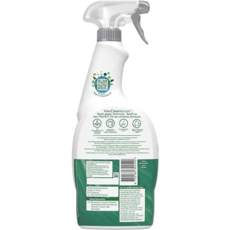 Viss Cleanboost Universal Multi-Surface Spray 2-in-1 Cleaner Removes 99.9% of Bacteria and Special Viruses 750ml