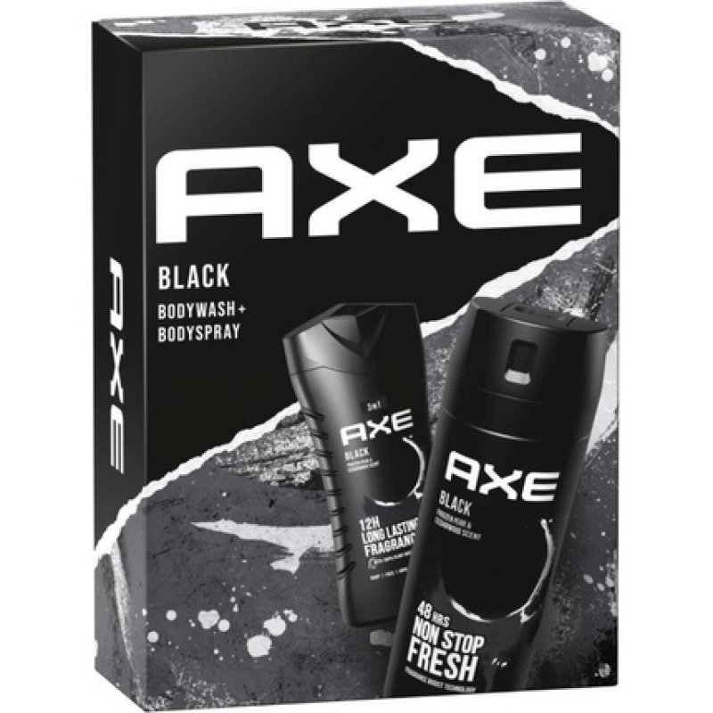 Axe Black Shower Gel Deodorant Spray By Axe