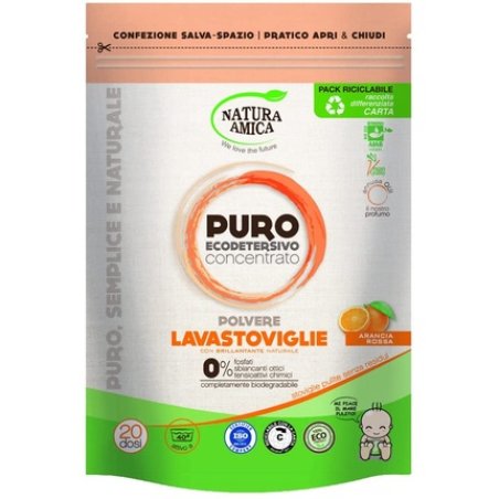 Natura Amica Pure Dishwashing Liquid In Powder, 250 G