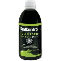 Plakkontrol Absolute White Mouthwash Black Whitener 500ml