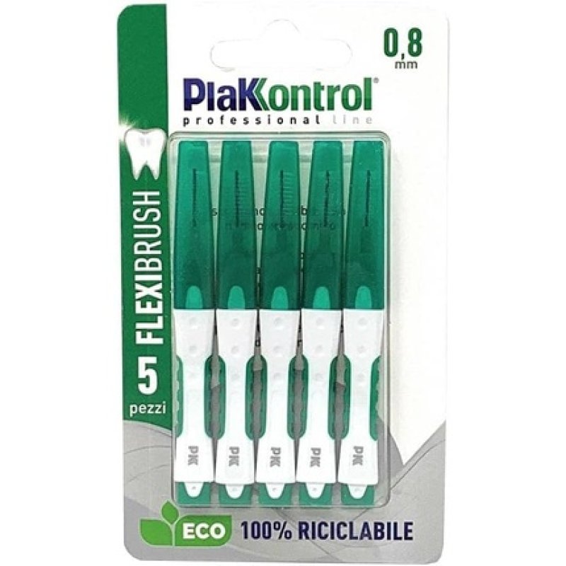 Plakkontrol Flexi Brush Interdental Flexible Brush 0.8mm