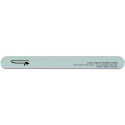 White Washable Double-Sided File Medium Grit 180
