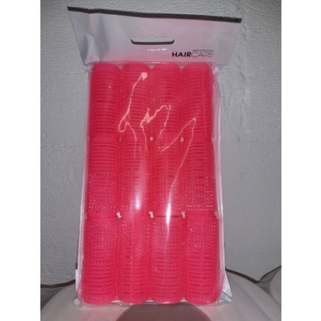 Xanitalia - Adhesive Rollers - 25mm - Pink - 12pcs