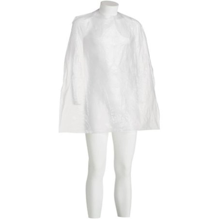 90 Pieces White Disposable Cape for Hairdresser 90x115