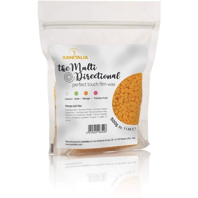 Xanitalia Pro Multidirectional Mango Perfect Touch Film Wax 500g