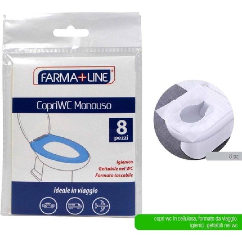 Farmaline Toilet Seat Covers 8 Pieces