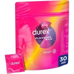Durex Pleasure Max Condoms With Ridges - 30 Pieces