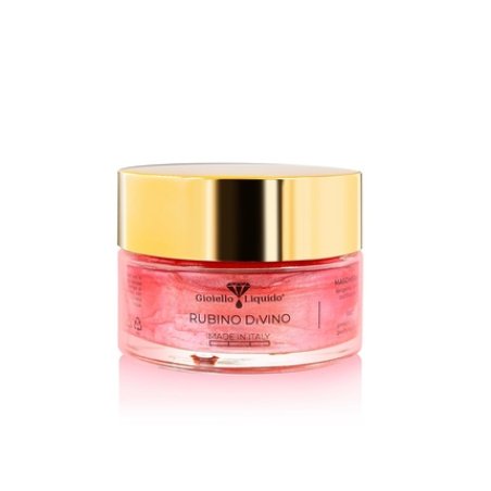 Illuminating Face Mask with Anti-Aging Effect Ruby Powder Vitis Vinifera Sodium Hyaluronate Betain Liquid Jewel Cell