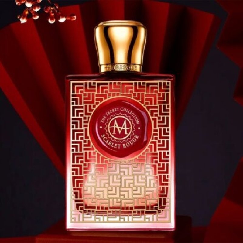 MORESQUE PARFUM Scarlet Rouge Thé Secret Collection Limited Edition 75ml Spray