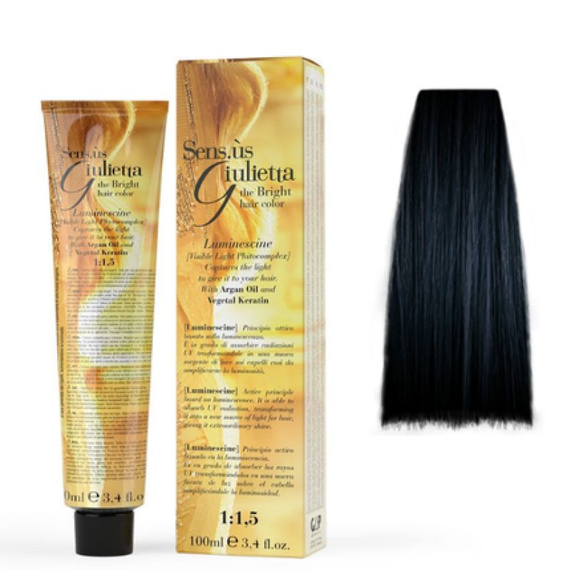 Sensus Giulietta 1.11 Blue Black Hair Color