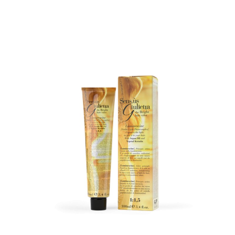 Sensus Giulietta - Permanent Oxidative Hair Color With Ammonia 8.2