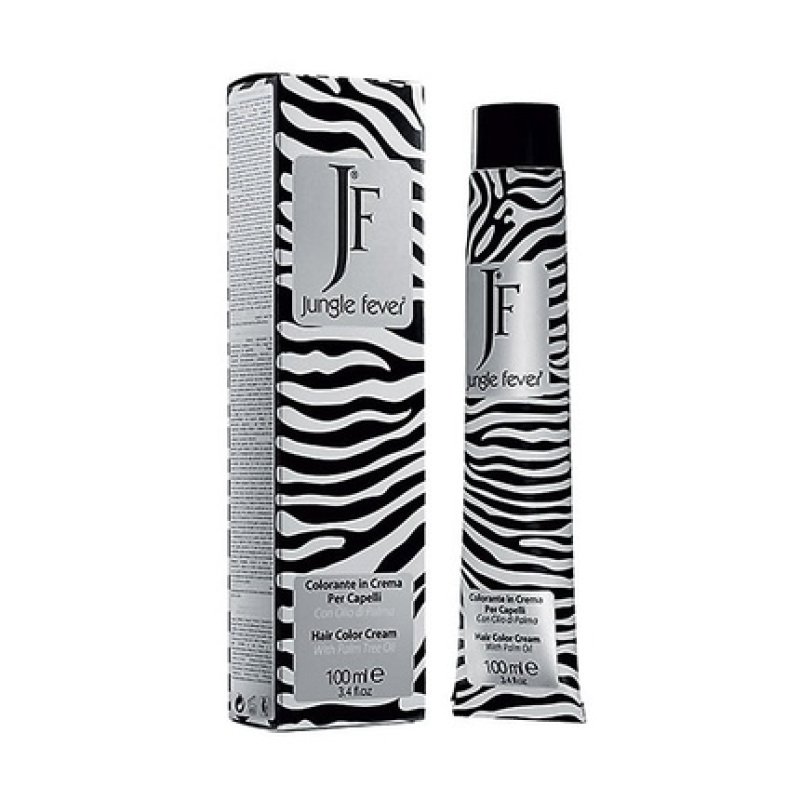 Jungle Fever Hair Color Cream Permanent Hair Coloration 100ml - 02 Darkest Brown 2 Bruno