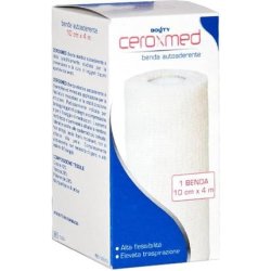 Ceroxmed Self-Adhesive Elastic Bandage 10cm X 4m