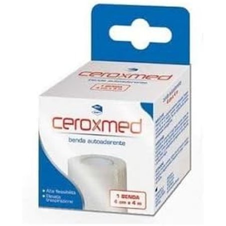 Ceroxmed Self-Adhesive Elastic Bandage 4cm x 4m