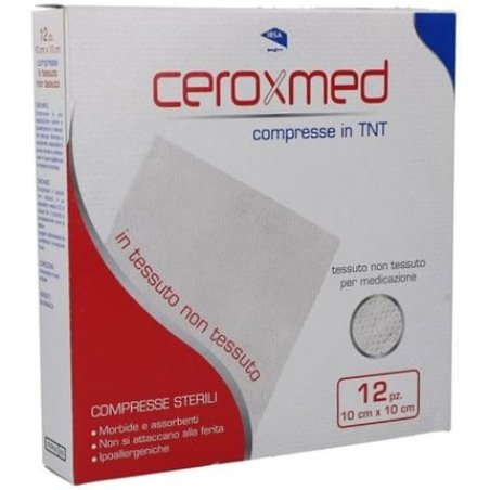 Ceroxmed Sterile TNT Tablets 10cm x 10cm - Pack of 12