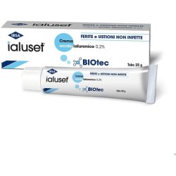 IBSA Ialuset Wound Treatment Cream with Hyaluronic Acid 25g