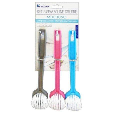 Dishwashing Liquid Brush Bib 3 Pezzi