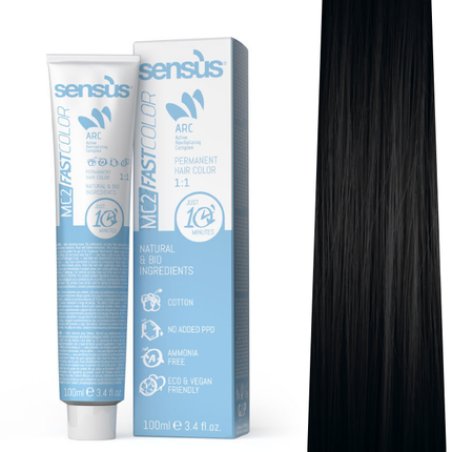 Sensus Mc2 Fast Color 3.0 Natural Dark Brown Hair Color