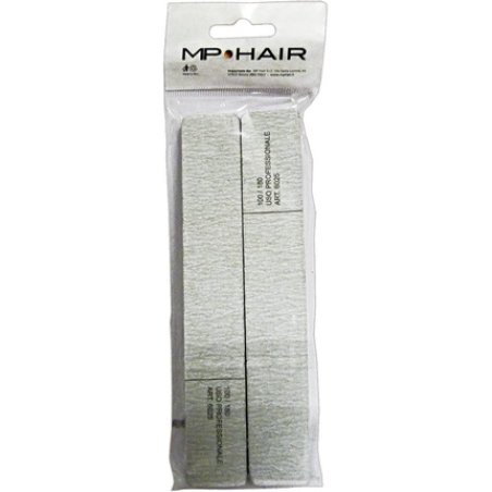 ESTROSA Zebra Rectangular Nail File 100/180 for Manicure and Pedicure