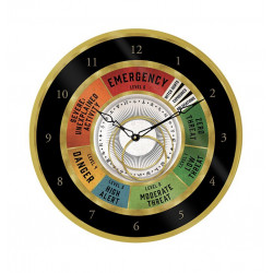WIZARDING WORLD - Emergency - Horloge en plastique diamètre 25cm