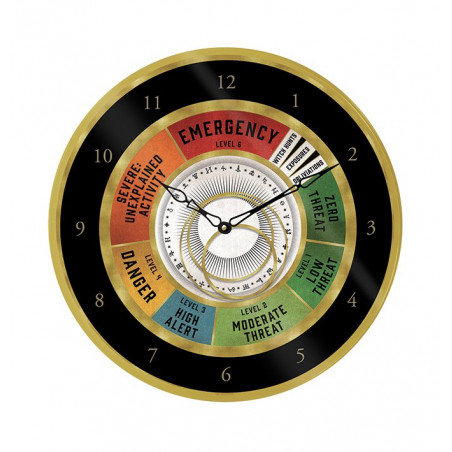 WIZARDING WORLD - Emergency - Horloge en plastique diamètre 25cm
