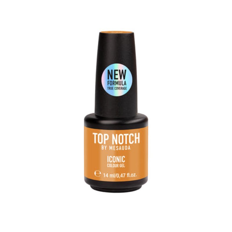Top Notch by Mesauda Iconic Colour Gel nail polish 14 ml Orange