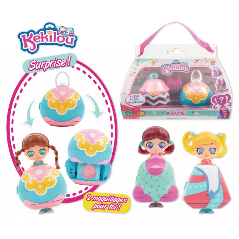 Giochi Preziosi KKL - Kekilou Surprise - K-Cutie2 (2 mini sacs) - Asst. Evol.