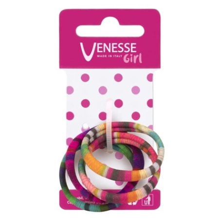 Girl's Elastic Bands VENESSE Microfiber Fantasy 4 Pieces
