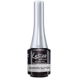 ESTROSA Semi-Permanent Nail Polish 7501 7ml Silver Glitter Makeup