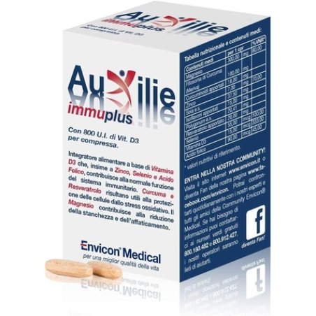 Envicon Medical Auxilie Immuplus Junior Chewable Tablets 30 Tablets