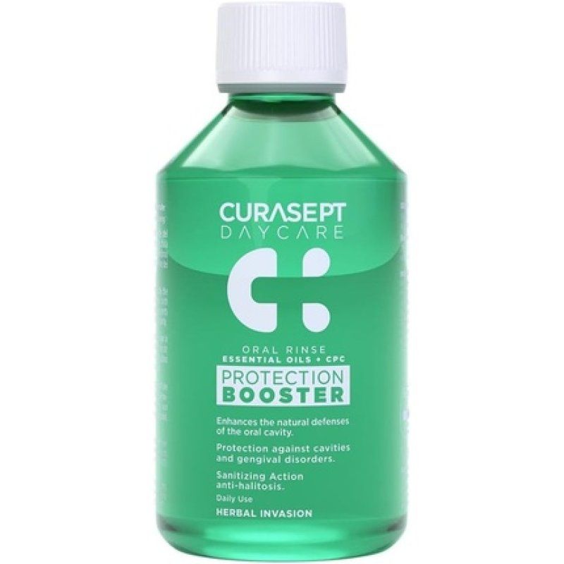 Curasept Daycare Protection Booster Herbal Invasion Mouthwash 250ml