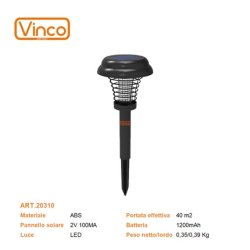 Vinco Garden Insecticide 1w Solar Art.20310