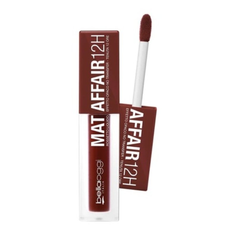 Bella Oggi Mat Affair 12h Matte Liquid Lipstick 12 Dare Devil - 4.4ml