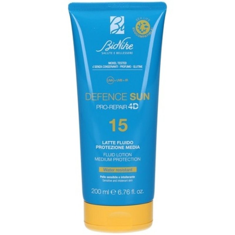 Defence Sun SPF 15 Fluid Milk Bionike 200ml