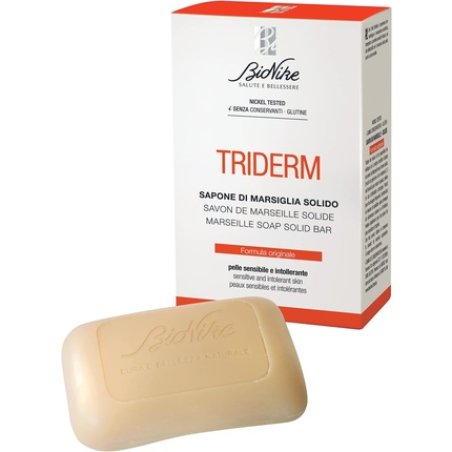 BioNike Triderm Marseille Soap for Sensitive Skin and Intolerant 100g
