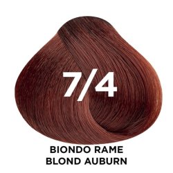 Vitalcare Professional Permanent Hair Color with Silk Protein 100ml - Copper Blonde 7/4