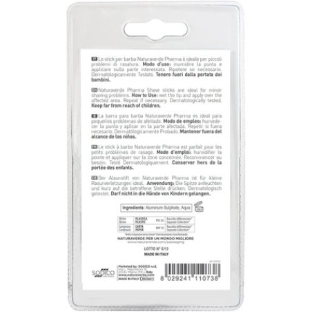 Naturaverde | Pharma Men's Aftershave Stick Aftershave Stick Soothing For