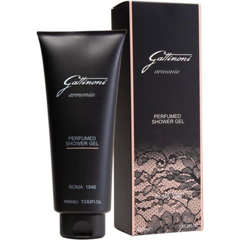 GATTINONI Armonia Roma 1946 Women's Shower Gel 400ml with Floral and Woody Fragrance Made in Italy