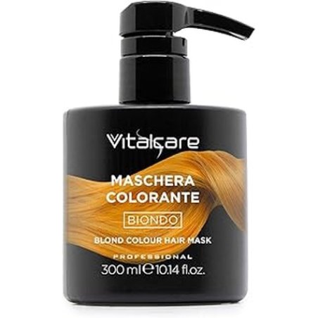 Vitalcare Revitalizing And Toning Hair Coloring Mask Blonde Color Ammonia-Free 300 Ml