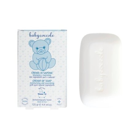Babycoccole Cream Of Soap Moisturizing And Nourishing - Solid Soap